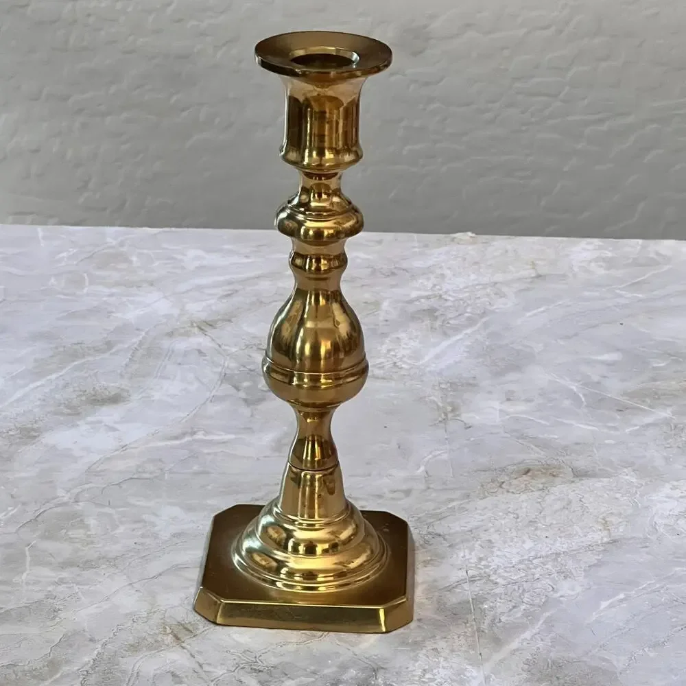 Brass Candlestick Holder 8.7